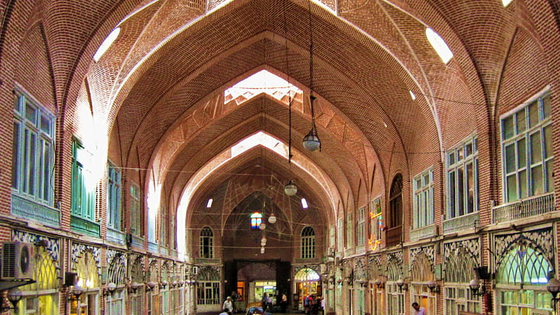 Tabriz Grand Bazaar That registered in Unesco World Heritage Sites in Tabriz